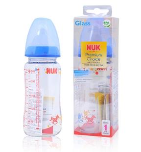 婴儿奶瓶 NUK宽口玻璃奶瓶 包邮 新生儿玻璃奶瓶120Ml 240ml