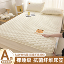 A类隔脏夹棉床笠单件加厚三件套床垫保护套防滑床罩床单防尘罩套