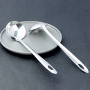 直径6CM汤勺 不锈钢长柄勺子餐厅火锅汤勺漏勺家用小勺商用调料勺