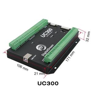 运动控制器3轴 USBmch3雕刻机控制器数控机床控制UC3a00议价