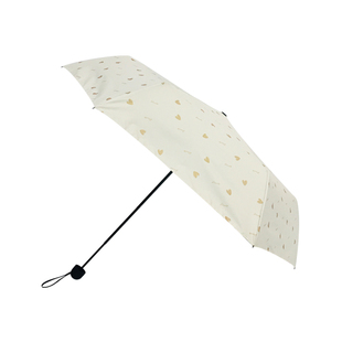 热人花黑胶两用晴雨伞可爱图案太阳伞防晒防紫外线遮阳伞女X1335