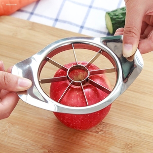 不锈钢水果切片器切苹果器 花朵型水果分割器多功能水果切块神器