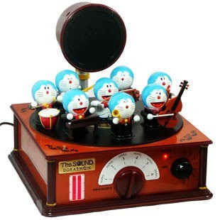 日本多啦A梦 儿童礼品 正版 小叮当机器猫音乐盒 小叮当音乐盒