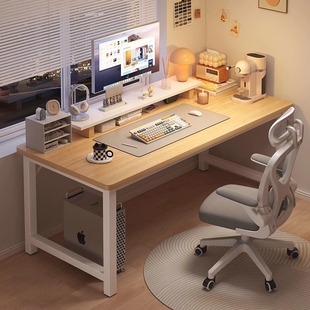 电脑桌台式 简易长方形工作台卧室课桌书桌学生家用学习桌子办公桌