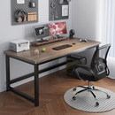 电脑桌台式 家用简约长方形办公桌子简易书桌工作台卧室学习写字桌