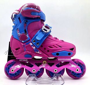 花式 爱滑RS1儿童轮滑鞋 溜冰鞋 鞋 套装 15岁 可调节男女3
