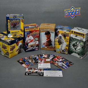 UPPER 棒球球星卡收藏美国职业棒球大联盟盒卡套卡签字2009 DECK