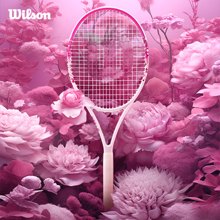 Wilson威尔胜全碳素一体四季 拍进阶网球拍训练成人男女情侣大学生
