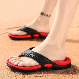 拖鞋 潮流韩版 2024夏季 新款 男防滑人字拖个性 男士 耐磨夹脚 沙滩凉鞋