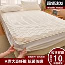 A类大豆纤维床笠单件夹棉加厚席梦思床垫保护罩防尘床单床罩床套
