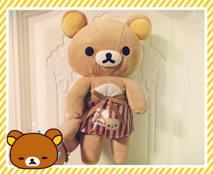 日本原单轻松熊公仔松弛熊 KUMA熊玩偶娃娃儿童生日礼物宝宝陪睡