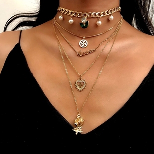 new fashion ladies女时尚 women 项链ожерелье necklaces