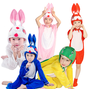 六一童话剧乌龟赛跑演出服小乌龟小兔表演服幼儿园卡通动物表演服