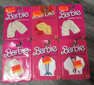 Fashion 短裤 Barbie Extras 芭比娃娃 外套配件 古董娃衣
