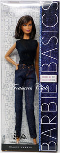 Model Barbie Basics 牛仔超模2号 Demin No. 珍藏版 芭比娃娃