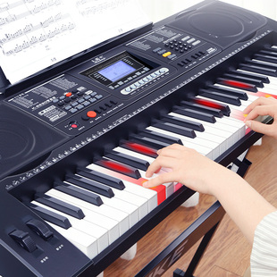 美科电子琴MK 8690专业61力度键成人儿童初学入门幼师电钢琴