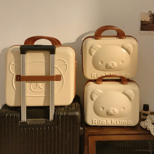 手提行李箱化妆箱小箱子化妆包女便携大容量小型收纳盒旅行箱可挂