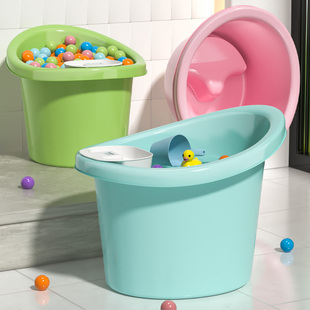 儿童洗澡桶可坐婴儿宝宝洗澡盆大号小孩泡澡桶家用游泳沐浴桶浴盆