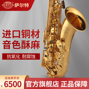 台湾萨尔特次中音萨克斯乐器专业演奏成人降b调官方旗舰店SP 6500