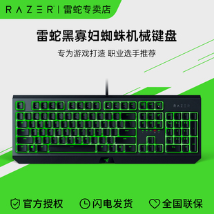 Razer雷蛇黑寡妇蜘蛛标准版 X竞技V3电脑电竞游戏机械键盘 V4专业版