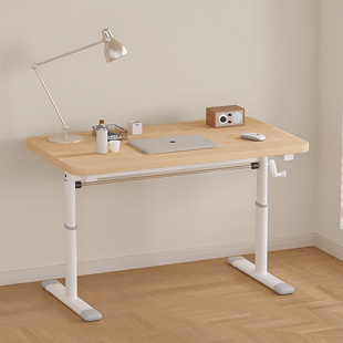 卧室转角桌可升降电脑桌书桌家用台式 学习桌写字桌小户型床边桌子