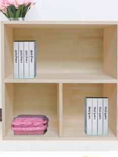 高档定做简易书柜 儿童书柜 实木柜定制组 书架玩具储物柜 收纳柜