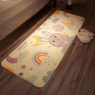 垫室床边脚垫可i坐长地垫客厅防滑绒毯榻榻米地板毛地卧子加厚