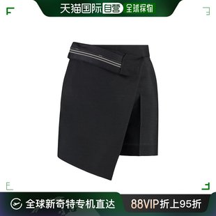 香港直邮Fendi 芬迪 FR6543F0 女士 不对称下摆高腰短裤