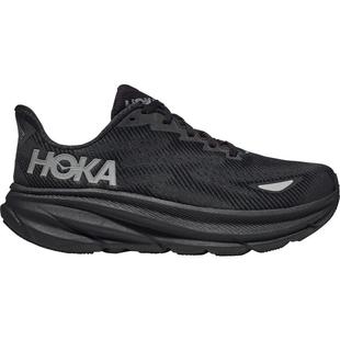 海外购HOKA专柜简约百搭黑色网面舒适透气女士低帮运动跑鞋 24新款