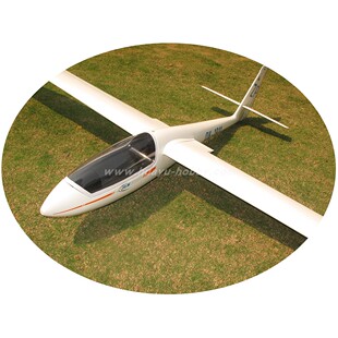 新款 飞飞模型ASW 玻璃钢机身遥控飞机 15无动力滑翔机 4米翼展