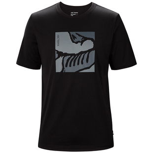 Arcteryx 始祖鸟Skeletile 男29713 Shirt休闲有机棉T恤透气短袖