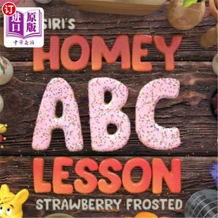 ABC 海外直订Homey Frosted Lesson 家庭ABC课程：草莓霜 Strawberry
