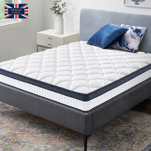 天然乳胶床垫 弹簧席梦思椰棕床垫 矮弹簧床垫薄 1.5 1.8米硬棕垫