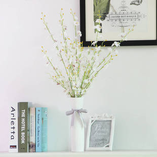 现代简约落地客厅 创意时尚 陶瓷干燥花花器花瓶 摆件家居装 J饰品