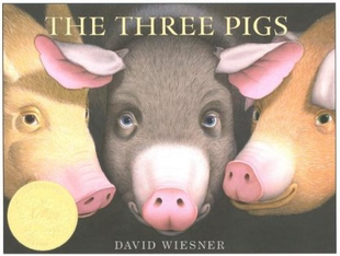英文原版 现货 Three Wiesner The David 三只小猪 Pigs 凯迪克金奖 大卫·威斯纳 儿童绘本