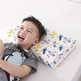 天然乳胶儿童全棉枕头枕芯 芝英 包邮 保护颈椎 防螨抗菌枕头