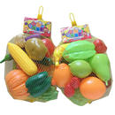 幼儿园儿童仿真过家家塑料玩具水果蔬菜苦瓜土豆南瓜苹果玉米模型