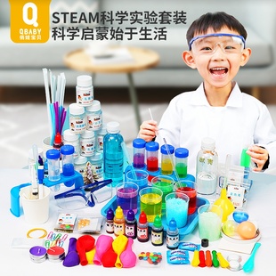 俏娃科学小实验套装 steam玩具儿童科技制作小学生手工发明器材料