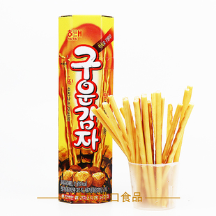 韩国进口休闲零食品 海太碳烤薯条烤薯棒小盒非油炸土豆棒27g