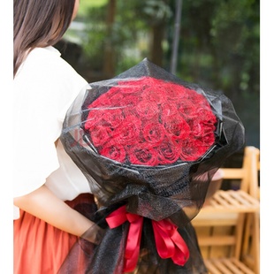 成都红玫瑰花束礼盒杭州鲜花速递同城郑州北京上海广州生日送花店