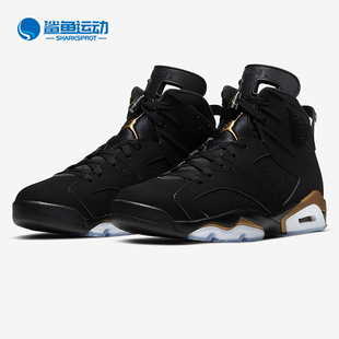 Air CT4954 Nike 耐克正品 Jordan 6DMP 007 AJ6男女黑金麂皮篮球鞋