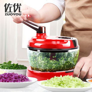 家用手动绞菜机绞肉机剁椒机压蒜机搅蒜器绞蒜切菜器多功能料理机