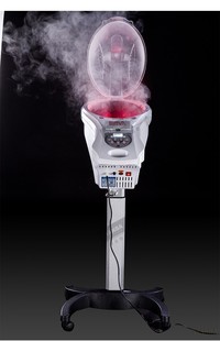 微波喷雾焗油机美发蒸汽机带LED灯发廊专用美容店臭氧红外线