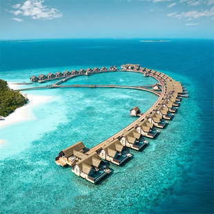马尔代夫旅游六星级新岛娇丽BEING酒店6天4晚自由行亲子蜜月度假