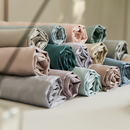 春夏季 60支莱赛尔纤维纯色凉感冰丝枕芯套 天丝枕套一对2只装