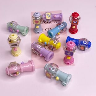 创意可爱卡通糖果机食玩塑料配件 饰 手机壳奶油胶diy材料包滴胶装