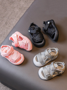 宝宝凉鞋 一男女132岁2024夏季 婴儿学步鞋 防滑软底包头透气沙滩鞋