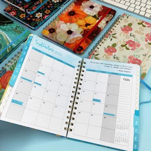 weekly Non daily agenda dated monly nebook diary plann