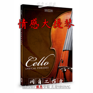 情感大提琴乐句音源抒情Sonuscore Lyrical v1.2 Cello Phrases