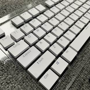 机械键盘全平矮键帽巧克力个性 87超薄类笔记本 黑色白色卫星轴104